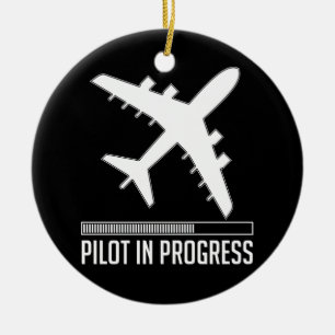 Ornamento De Cerâmica Piloto em andamento