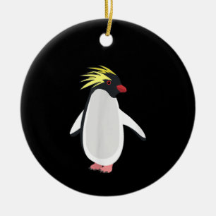 Ornamento De Cerâmica Pinguim-Rocinante Fofo Animal Antártico Engraçado