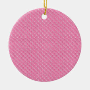 Ornamento De Cerâmica Pink Mosaic Pattern Baby
