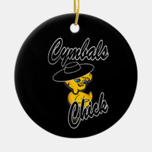 Ornamento De Cerâmica Pintinho Cymbals nº 4