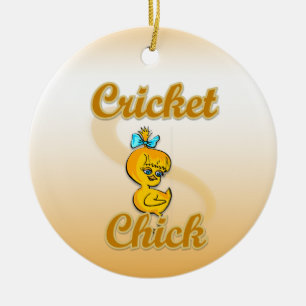Ornamento De Cerâmica Pintinho de críquete