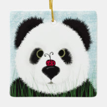 Pintura Adorável do Urso de Panda