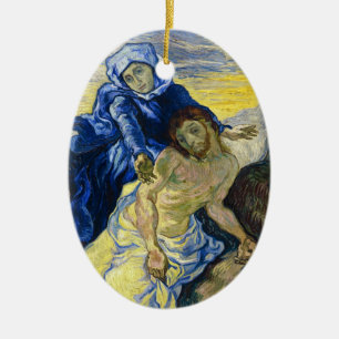 Ornamento De Cerâmica Pintura das belas artes de Vincent van Gogh do