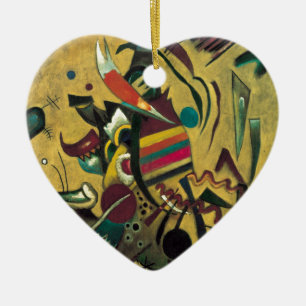 Ornamento De Cerâmica Pintura de Canvas de Pontos Kandinsky