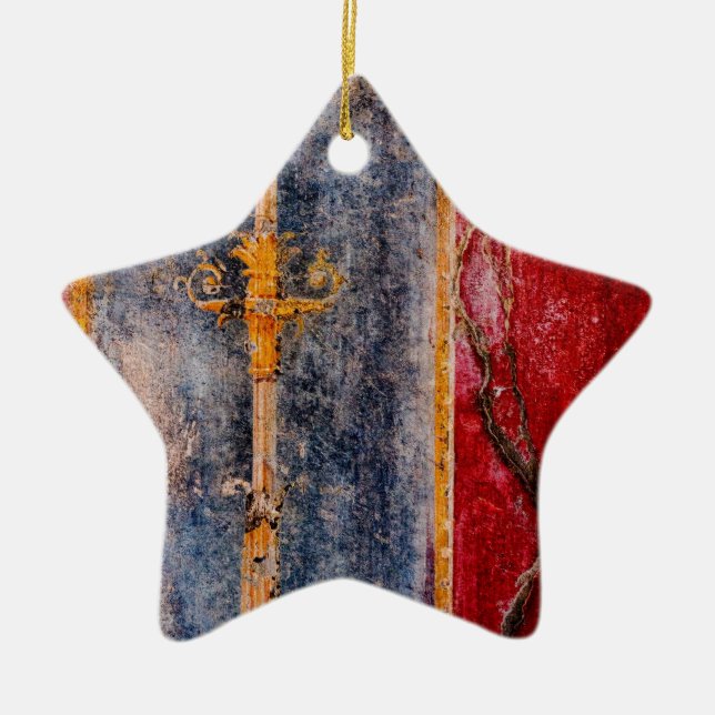 Ornamento De Cerâmica Pintura de parede de Pompeian (Frente)