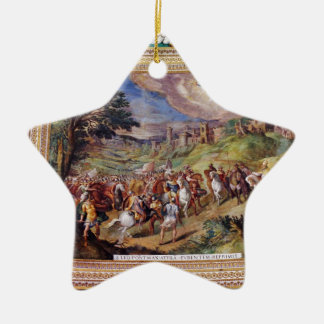 Ornamento De Cerâmica Pintura mural no museu do vaticano