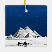 Pirâmide negra e branca no Egito