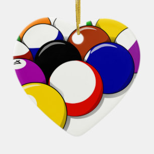 Ornamento De Cerâmica Piscina Hall Balls Rack Em Sports Leisure Billiard