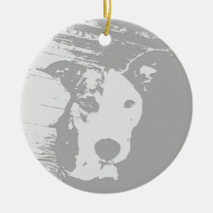ORNAMENTO DE CERÂMICA PIT BULL ORNAMENT PITTY 