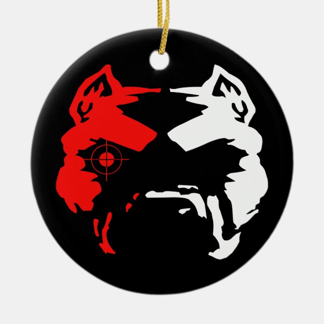 Ornamento De Cerâmica Pitbull (Frente)