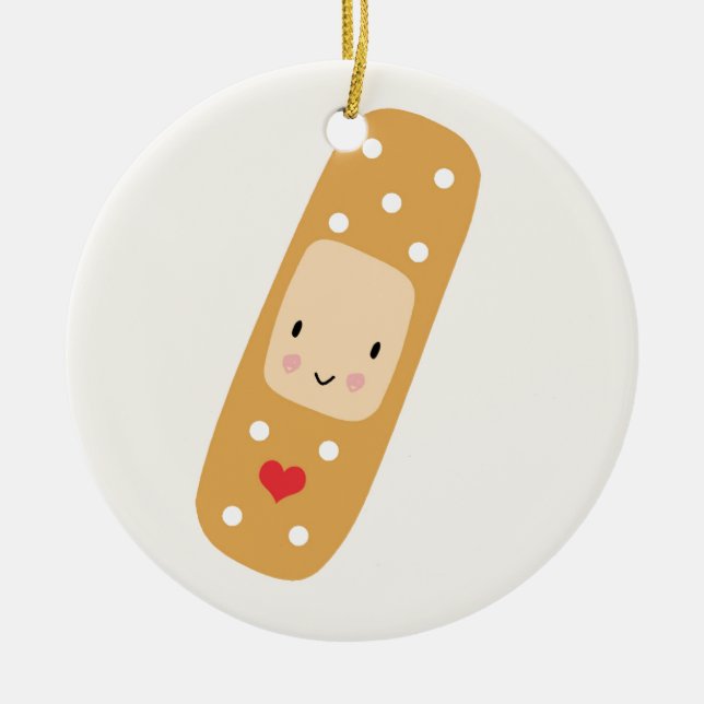 Ornamento De Cerâmica Placa (Frente)