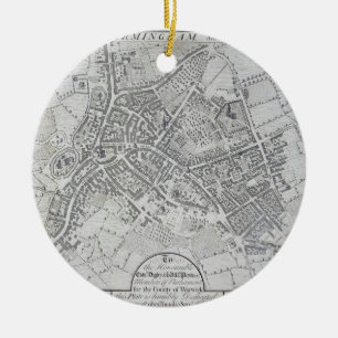 Ornamento De Cerâmica Plano de Birmingham, 1731, publicado 1789