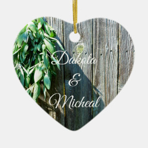 Ornamento De Cerâmica Plantas aromáticas verdes bovinas, madeiras em dif