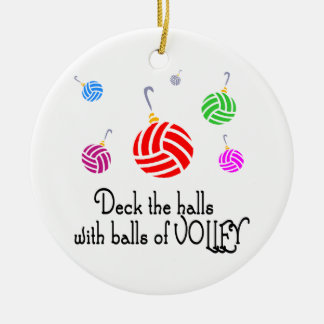 Ornamento De Cerâmica Plataforma de VolleyChick os salões