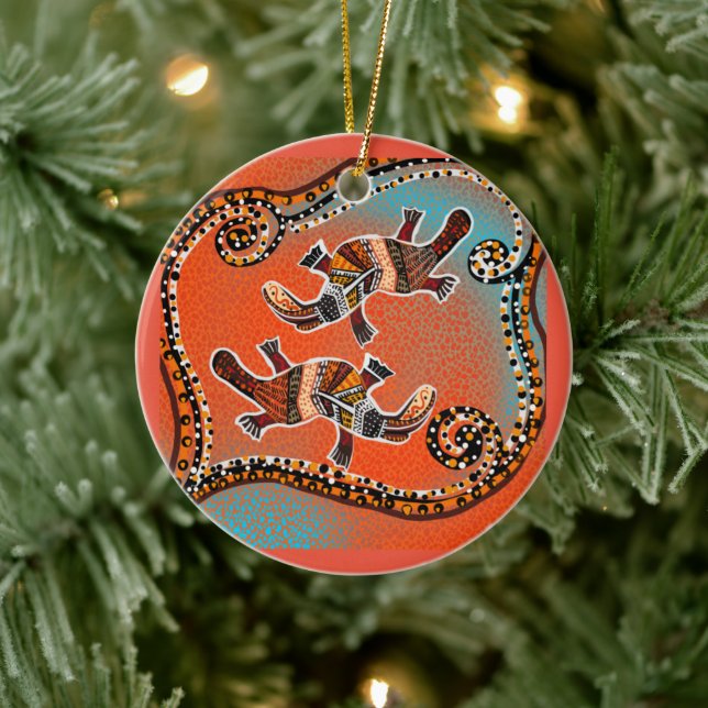 ORNAMENTO DE CERÂMICA PLATAPUS ART (Árvore)