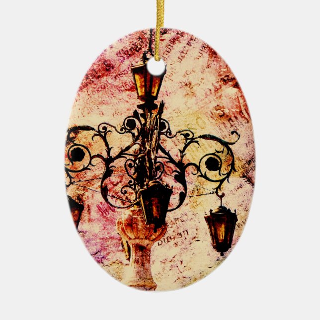 Ornamento De Cerâmica Plaza Light (Frente)