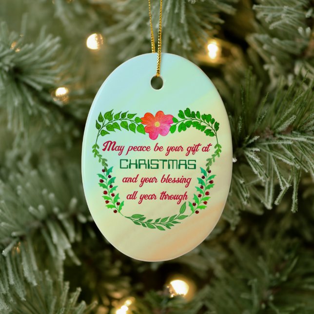 ORNAMENTO DE CERÂMICA PODE SER O SEU PRESENTE NO NATAL (Árvore)