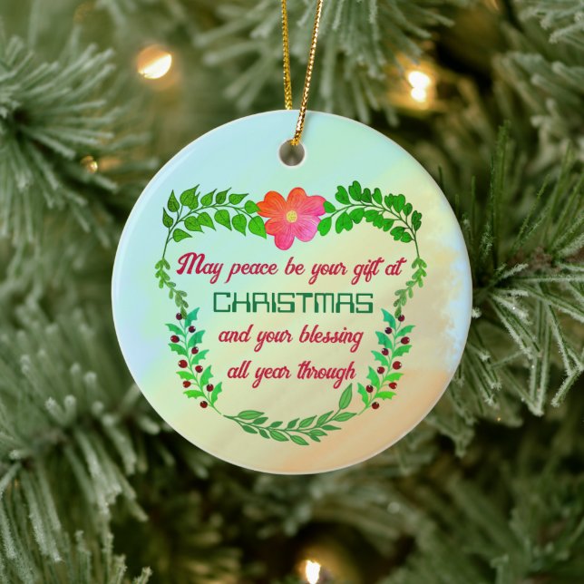 ORNAMENTO DE CERÂMICA PODE SER O SEU PRESENTE NO NATAL (Árvore)