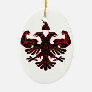 Ornamento De Cerâmica Poder albanês