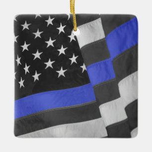 Ornamento De Cerâmica Polícia