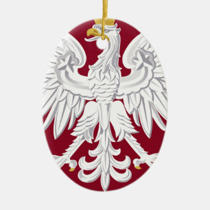 Ornamento De Cerâmica Polônia de Casaco de armas