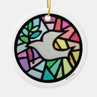 Ornamento De Cerâmica pomba