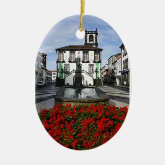 Ornamento De Cerâmica Ponta Delgada - Açores