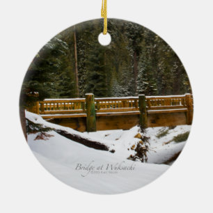 Ornamento De Cerâmica Ponte em Wuksachi
