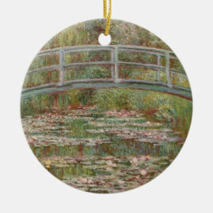 Ornamento De Cerâmica Ponte Japonesa Monet Francês Giverney