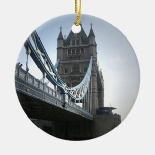 Ornamento De Cerâmica Ponte Londres