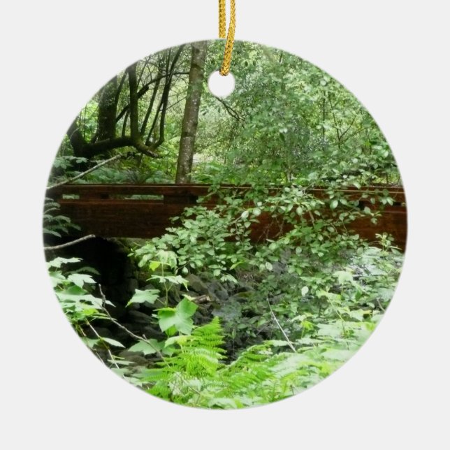 Ornamento De Cerâmica Ponte Muir Woods I (Frente)