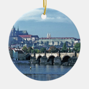 Ornamento De Cerâmica Ponte Praga de Charles