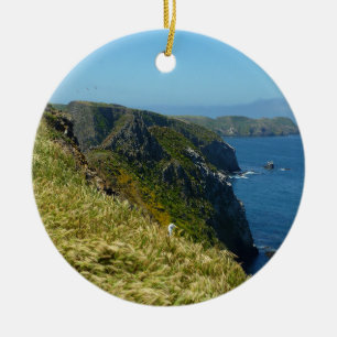 Ornamento De Cerâmica Ponto de Inspiração II da Anacapa nas Ilhas do Can