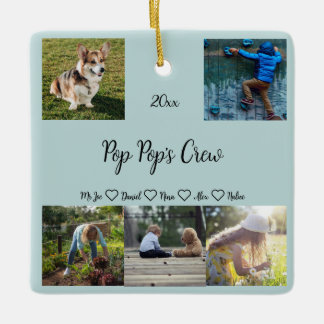 Ornamento De Cerâmica Pop Crew Personalizado 5 Fotografia