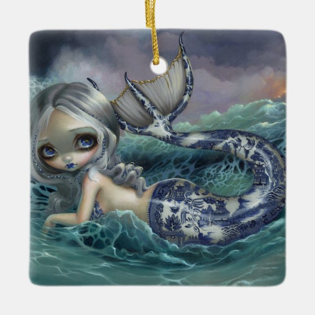 Ornamento De Cerâmica Porcelina ceramic Ornament (Frente)