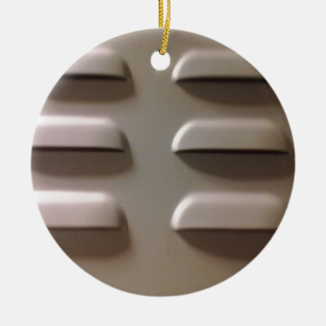 Ornamento De Cerâmica porta do cacifo (Frente)