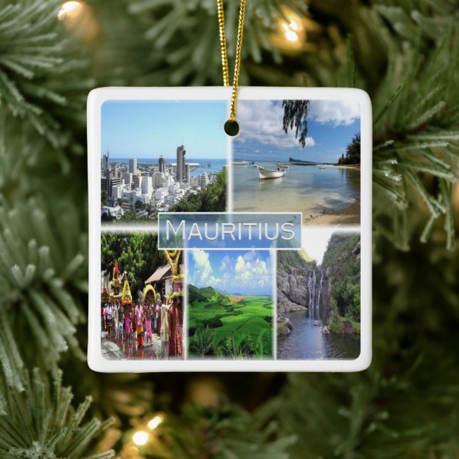 Ornamento De Cerâmica PORTA zMU022 LOUIS, Mosaico, África, (Árvore)