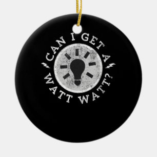 Ornamento De Cerâmica Posso pegar um Engenheiro elétrico de amantes engr