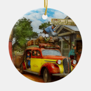 Ornamento De Cerâmica Posto de Gasolina - Entrega recente para Pie Town
