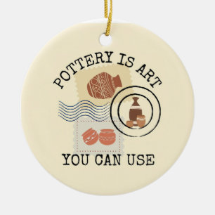 Ornamento De Cerâmica Potéria