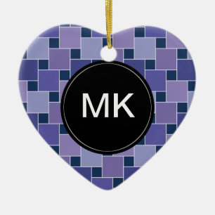 Ornamento De Cerâmica Praças Ametist