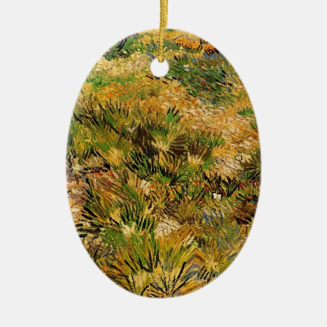 Ornamento De Cerâmica Prado no Hospital Saint Paul por Vincent van Gogh (Frente)