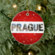 Ornamento De Cerâmica Praga República Checa Viagem Fotografias Natal (Tree)