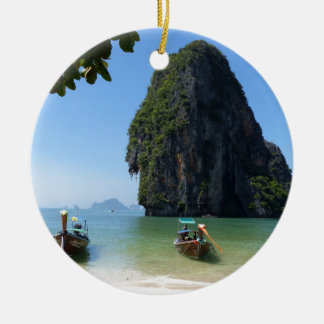 Ornamento De Cerâmica Praia de Krabi, Tailândia