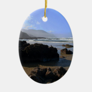 Ornamento De Cerâmica Praia de Oregon