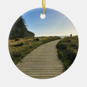 Ornamento De Cerâmica Praia de Waikiki, Desilusão de Cabo, Washington