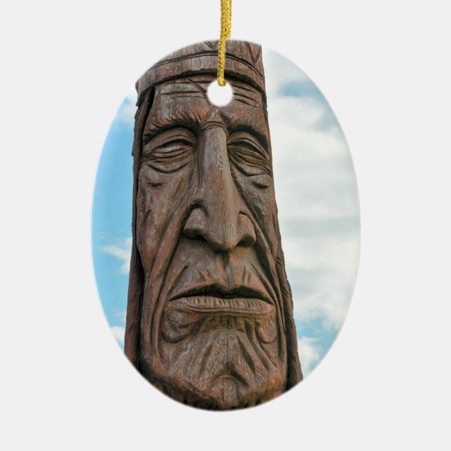 Ornamento De Cerâmica Praia Delaware. de Bethany (Frente)