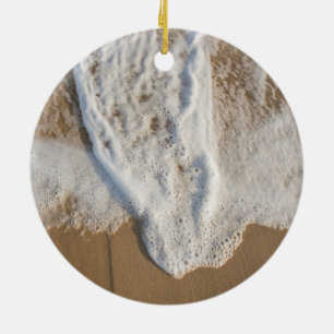 Ornamento De Cerâmica Praia e mar