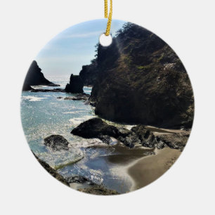 Ornamento De Cerâmica Praia Secreta, Samuel H. Boardman, Oregon