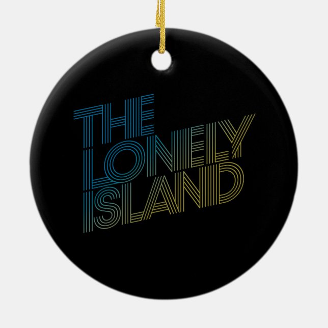 Ornamento De Cerâmica Praia vice (Traseira)